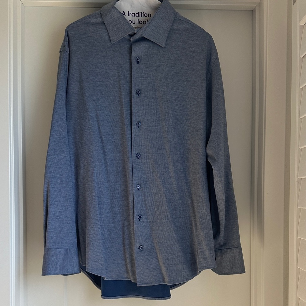 Lorenzo Uomo Light Blue trim fit Shirt